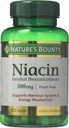 Nature's Bounty Flush Free Niacin 500 Mg, 240 Κάψουλες (2 X 120 Count Bottles)
