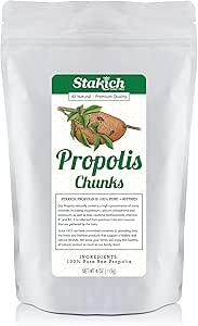 Stakich Bee Propolis Chunks - Αγνή, φυσική - 4 ουγγιά