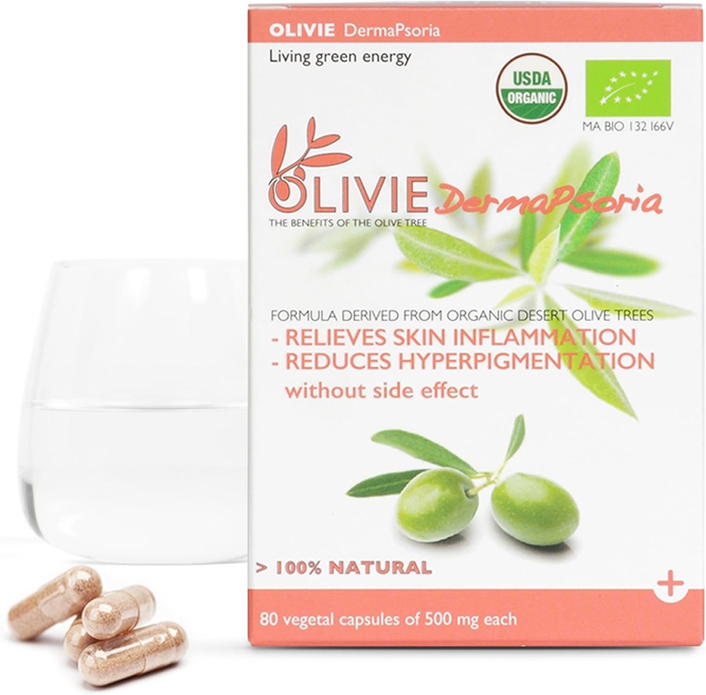 Organic Olive Leaf Extract Supplement for Women and Men by OLIVIE 
