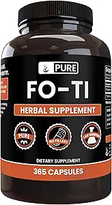 Αμιγώς πρωτότυπα συστατικά Fo-Ti (365 κάψουλες) Χωρίς γέμισμα μαγνησίου ή ρυζιού
