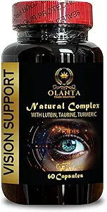 Vision Support Natural Formula - Visions Support Formula - Vision Support Supplement with Zinc, Beta-Carotene & Lutein - antioxidant Blend - 1 Bottle 60 Capsules