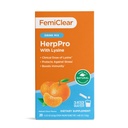 FemiClear HerpPro Drink Mix, με L-Lysine 3000mg, Ψευδάργυρος, Βιταμίνες A & C, Ashwagandha, Ανοσία & Στρες συμπλήρωμα για γυναίκες & άνδρες, 20 Stick Packets