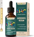 Liposomal Liquid NAC Supplement N-Acetyl Cysteine Drops, N Acetyl Cysteine 600 mg με Quercetin & Zinc για Ενήλικες & Παιδιά, ήπαρ & Πνεύμονα Υποστήριξη, Αντιοξειδωτικό, Ανοσοποιητικό & Υγεία του δέρματος, 2 Fl Oz