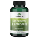 Swanson Elderberry Agaricus Echinacea Immune Support Health Formula Agaricus Blazei Mushroom 400 mg, Elderberry 400 mg, Echinacea 200 mg 120 Capsules (Caps)
