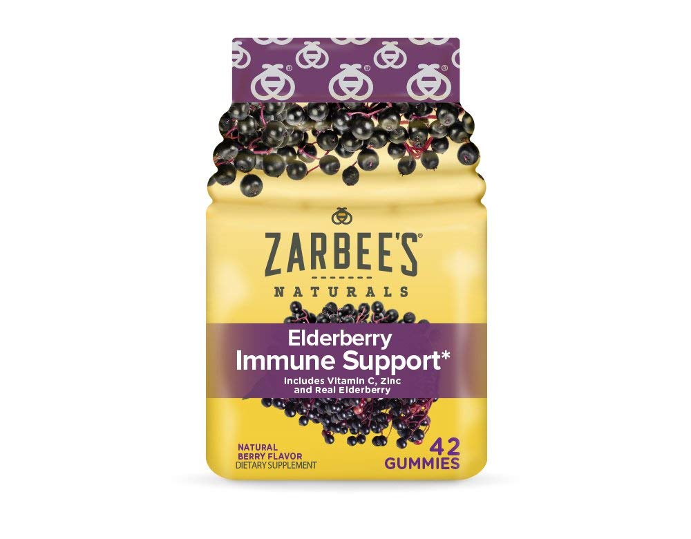 Gummies ανοσοποιητική υποστήριξη του Zarbee, Berry 42ct