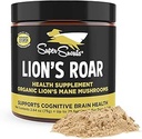 Super Snouts Lion's Roar Lion's Mane Mushroom Supplement for Dogs and Cats, 2,64oz - Made in USA Organic Lions Mane for Cognitive Function and Brain Health