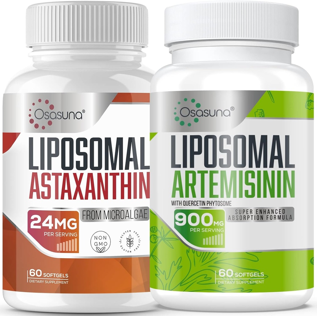 Λιποσωμική Ασταξανθίνη 24MG με Αρτεμισίνη 600 mg