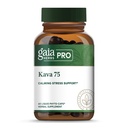 GAIA HERBS PRO Kava 75 - Stress Support Supplement - Aids a Sense of Calm & Relaxation - 60 Liquid Phyto-Caps