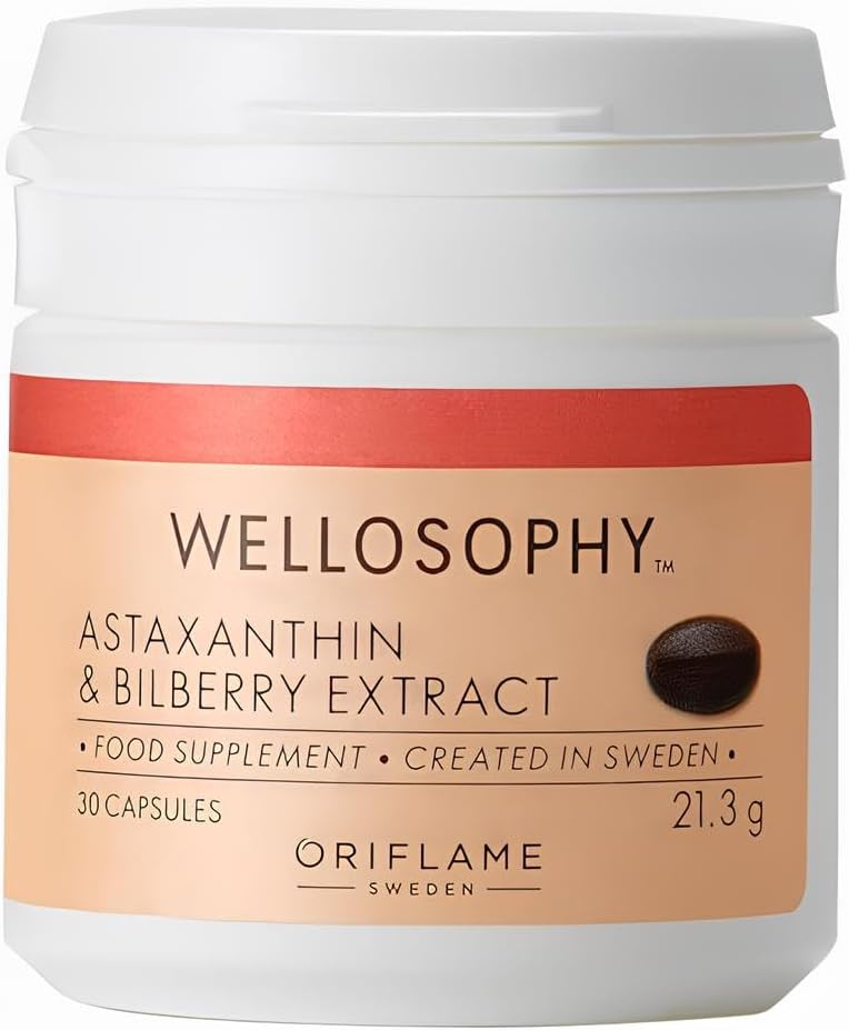 Oriflame Wellness Ασταξανθίνη & εκχύλισμα Bilberry