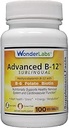 Wonder Laboratories Sublingual Vitamin B12 (1000 mcg), B6 (5mg), Folic Acid(400 mcg) & Biotin (25mcg) - Formulated with Methylcobalamin Vitamin B-12 (100 Tablets)