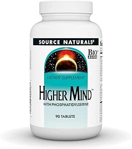 Source Naturals Higher Mind, with Phosphatidylserine - 90 Tablets