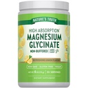 Nature's Truth Magnesium Glycinate Powder | 6 oz | Lemon Flavor | High Absorption | Vegan, Non-GMO, Gluten Free Supplement