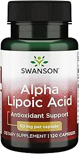 Swanson Alpha Lipoic Acid 50 Milligrams 120 Κάψουλες