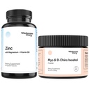 Zinc, Magnesium + Myo & D Chiro Inositol | Zinc Picolinate, Magnesium Glycinate, Vitamin B6 + Myo& D-Chiro Inositol Powder | Reproductive & Fertility Health | 30 & 90 Day Supply