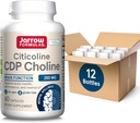 Jarrow Formulas Citicoline CDP Choline 250 MG, CDP συμπλήρωμα χολίνης υποστηρίζει την υγεία του εγκεφάλου, την απόδοση και τη μνήμη, 60 κάψουλες, έως 60 ημέρες προσφοράς (πακέτο των 12)