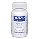 Pure Encapsulations Ψευδάργυρος 15 mg - Ψευδάργυρος Picolinate συμπλήρωμα για την υποστήριξη του ανοσοποιητικού συστήματος, την ανάπτυξη & την ανάπτυξη - για την επούλωση των τραυμάτων - 30 κάψουλες