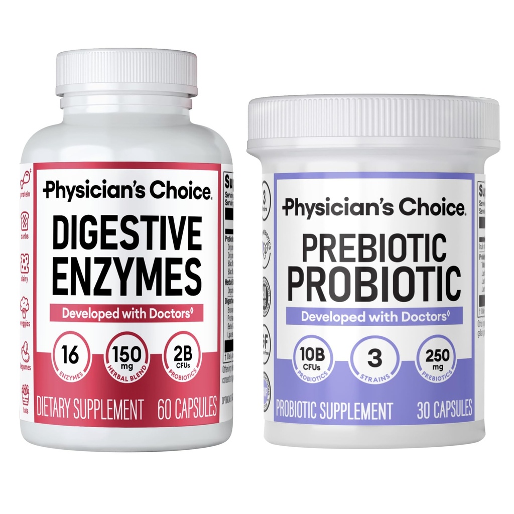 Προβιοτικό-Προβιοτικό + Πολυένζυμα Digestive 60CT - Digestive Health Bundle