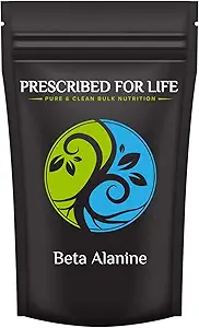 Prescribed For Life Beta Alanine Powder, Naturally Occurring Non Essential Amino Acid Supplement (56g)