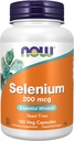 NOW Foods Supplements, Selenium (L-Selenomethionine) 200 mcg, Essential Mineral*, 180 Veg Capsules