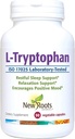 NEW ROOTS HERBAL L-Tryptophan συμπλήρωμα για τον ύπνο (90 κάψουλες) 220mg, συμπλήρωμα βοτάνων για τον υγιή ύπνο, Mood και το στρες Response Support – Χωρίς γλουτένη, μη ΓΤΟ