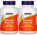 Τώρα τρόφιμα Pumpkin Seed Oil 1000mg Soft-gels, 200-Count (100X2)