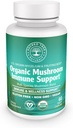 Organic Mushroom Immune Support Capsules, 9 Mushroom Blend για την Ανοσολογική Υγεία & Ευεξία με Reishi, Lion's Mane, Cordyceps & More - 100% Καθαρό, Μη ΓΤΟ, Vegan