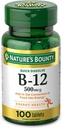 Βιταμίνη B-12 500 mcg της φύσης, 100 μέτρα (πακέτο των 2)
