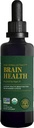 Global Healing Center Brain Health - USDA Organic Brain Συμπληρώματα για Μνήμη & Εστίαση - Nootropics Συμπλήρωμα για την καταπολέμηση της ψυχικής ομίχλης, Advanced Focus Factor for Adults Extra Strength - 2 Fl Oz