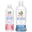 MaryRuth's Women's Multivitamin + Hair Growth Liposomal (Peach) & Liquid Nighttime Multimineral (Coconut, 15oz) 