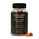 Black Girl Βιταμίνες Μια φορά την ημέρα - Womens Multivitamin Gummy - Βιταμίνη Α, Β, C, Ε και Ψευδάργυρος. Vegan, χωρίς γλουτένη. Κατασκευάζεται στις ΗΠΑ (30 ημέρες προσφοράς, φράουλα)