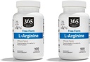 Ολόκληρη η αγορά τροφίμων, L Arginine 500Mg 100 Veggie Caps (πακέτο του 2)