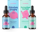 JoySpring Genius Drops & DetoxZee Herbal Bundle 