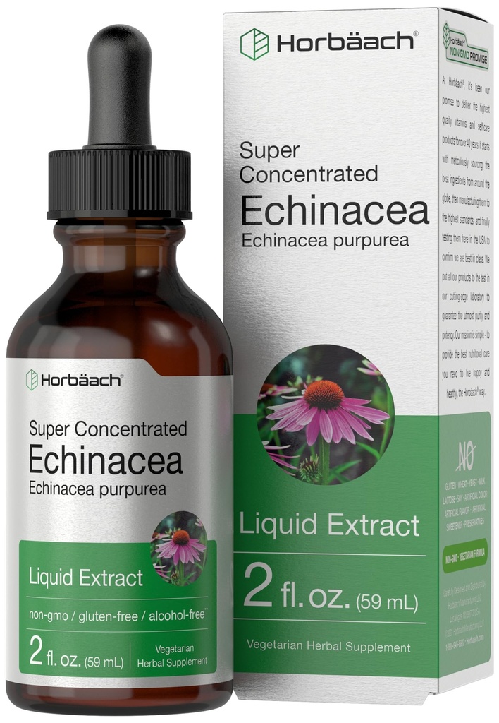 Horbaach Echinacea σταγόνες Βότανο βάμμα 