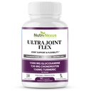 Γλυκοζαμίνη Jondroitin MSM Joint Supplement with Turmeric & Boswellia - Κοινή Υποστήριξη για Άνδρες και Γυναίκες - Προώθηση της Κινητικότητας - Ευελιξία & Άνεση – Κοινή Υγεία – Κατασκευάζεται στις ΗΠΑ – 90 Κάψουλες