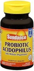 Sundance Probiotic Acidophilus Quick Release - 60 Κάψουλες, Συσκευασία των 3
