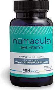 PRN nūmaqula Eye Vitamins - 90 κάψουλες, 30-Day Supply - AREDS2-Based Eye Συμπληρώματα με Lutein, Zeaxanthin, Vitamin B Complex & Vitamin E για Advanced Macular Υποστήριξη