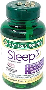 Nature's Bounty Sleep3 10mg. Μελατονίνη, 120 δισκία
