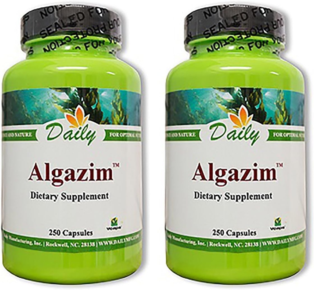 Daily Manufacturing - Algazim |250 Capsules, 2 Pack