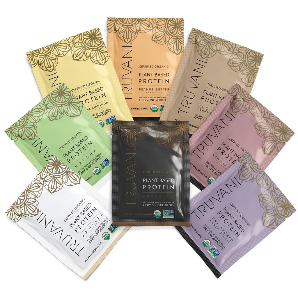 Truvani Vegan Pea Protein Powder 