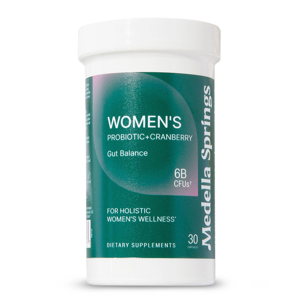 Γυναικείο προβιοτικό + προβιοτικό με Cranberry – 6 δισεκατομμύρια CFU, 4-στρέιν Φόρμουλα (B. Longum & B. Lactis) για Κολπική & Πεθητική Υγεία – Υψηλής Ποιότητας, Καθημερινή Υποστήριξη Προβιοτικά για τις γυναίκες