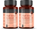Pureclinica Υαλουρονικό Οξύ 300mg x 360 Δισκία (2 Φιάλες 180-12 Μήνες Προμήθεια). Τριπλή Δύναμη Υαλουρονικό οξύ. 300% ισχυρότερο από οποιοδήποτε άλλο δισκίο HLA.