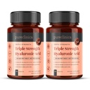 Pureclinica Υαλουρονικό Οξύ 300mg x 360 Δισκία (2 Φιάλες 180-12 Μήνες Προμήθεια). Τριπλή Δύναμη Υαλουρονικό οξύ. 300% ισχυρότερο από οποιοδήποτε άλλο δισκίο HLA.