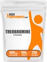 BulkSupplements.com Theobromine Powder - Theobromine Supplement, Nootropic Supplement - Ενεργειακή Υποστήριξη, Χωρίς Γλουτένη, 250 Μερίδες, 100g (3.5 oz) (Pack of 1)