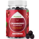 Phytoral Extra Strength Cranberry Gummies for Women - Delicious Potent Cranberry Supplement for Women and Men Bladder Kidney and Urinary Tract Health Support - Gummy Vitamins - 60 Count