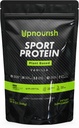 Vegan Sport Protein Powder Vanilla – 30g Πρωτεΐνη με βάση το φυτό, VELOSITOL, BCAAs, Βιολογικά Πράσινα & Φρούτα, Προβιοτικά, Tart Cherry για την αποκατάσταση μετά την προπόνηση, Ενημέρωση Αθλητικά Πιστοποιημένα Keto - 20 μερίδες