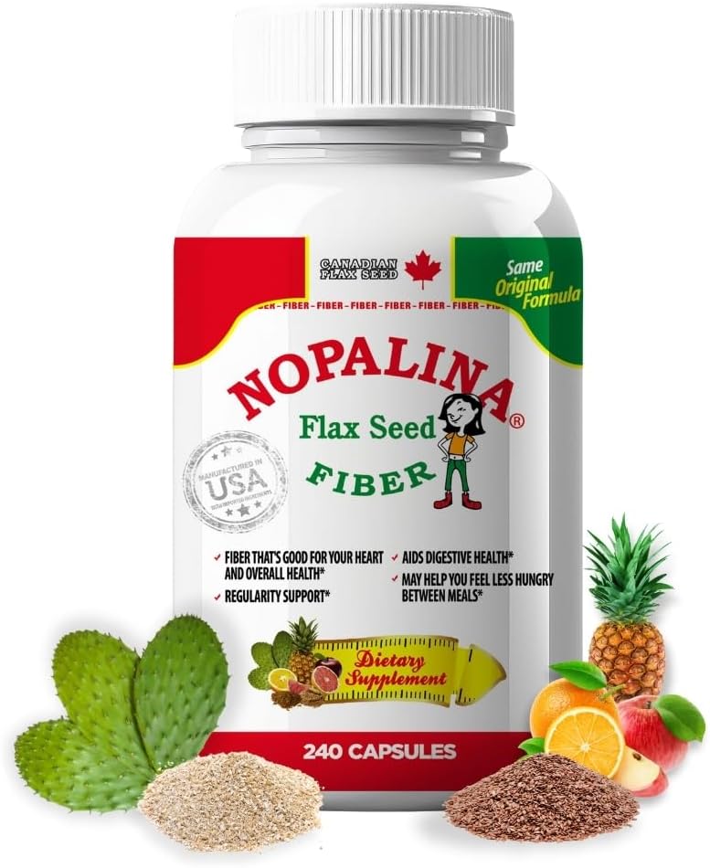Nopalina Flax Seed Plus Κάψουλες 240 Κάψουλες