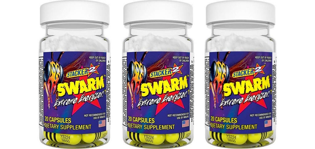 Swarm Extreme Energizer 20 κάψουλες (πακέτο των 3)