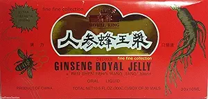 Ginseng Royal Jelly (Extra Strength) - Στοματικό Υγρό Σε Φιαλίδια (10ml x 30vials) από Royal King