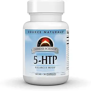 Source Naturals Serene Science 5- HTP, Ισορροπημένη διάθεση * 100 mg - 30 κάψουλες
