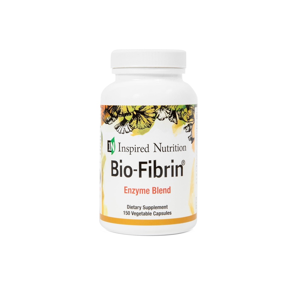 Bio-Fibrin Multi-Enzyme Formula - Immune Resilience & Scar Tissues | Serrapeptase, Nattokinase, Healthy Fibrin Breakdown, Formulated in USA, Proteolytic Enzymes